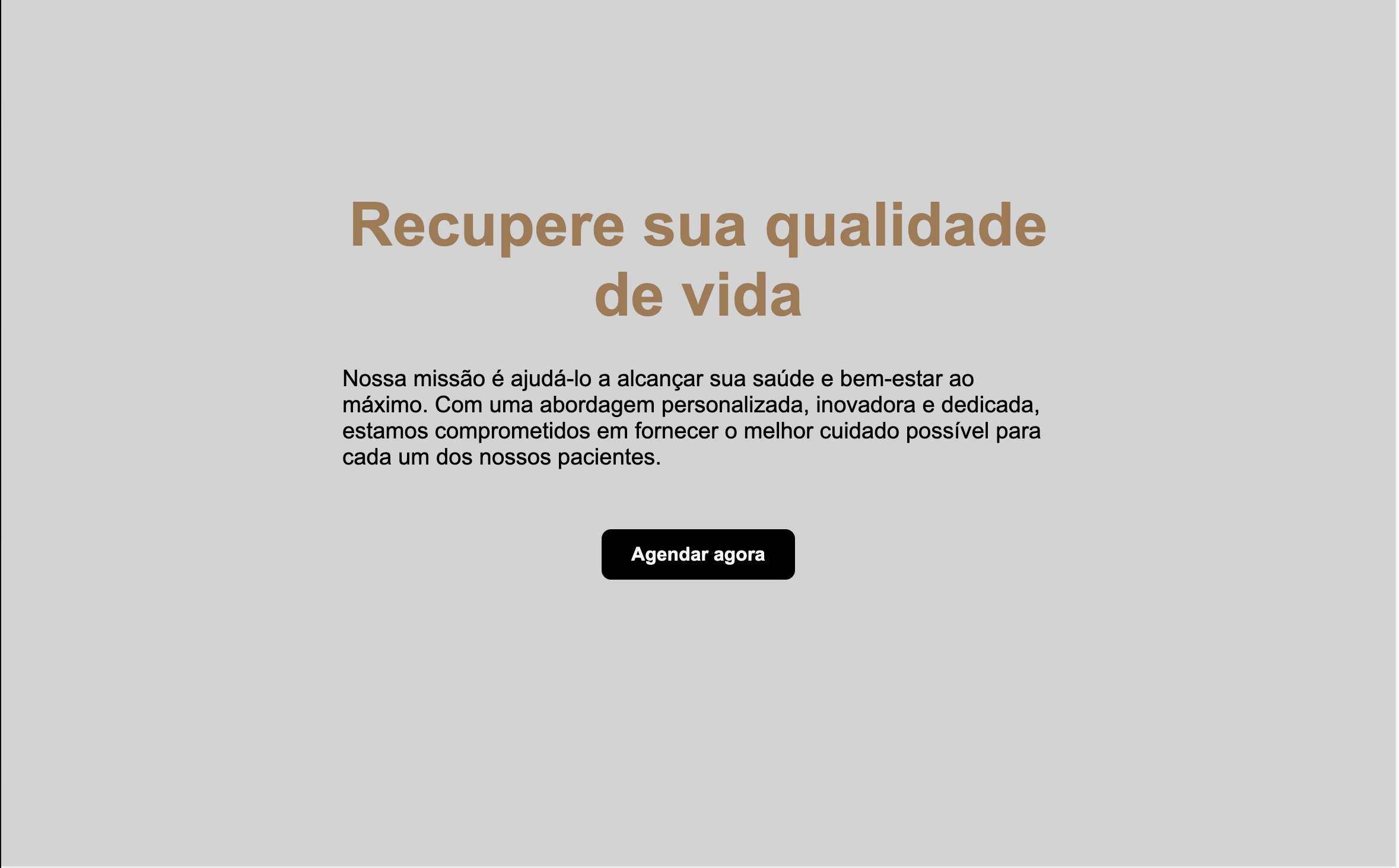 Site de fisioterapia moderno desenvolvido com HTML CSS e JavaScript
